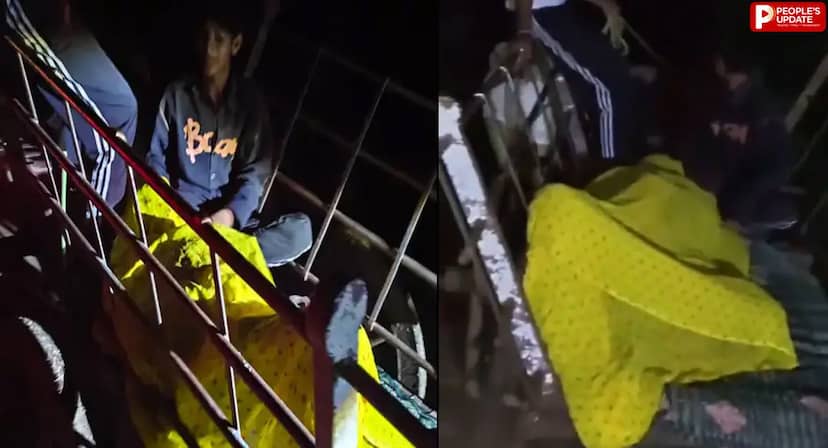 कीचड़ में फंसी एंबुलेंस, गर्भवती महिला को बैलगाड़ी से ले जाना पड़ा अस्पताल; बीच रास्ते नवजात ने तोड़ा दम