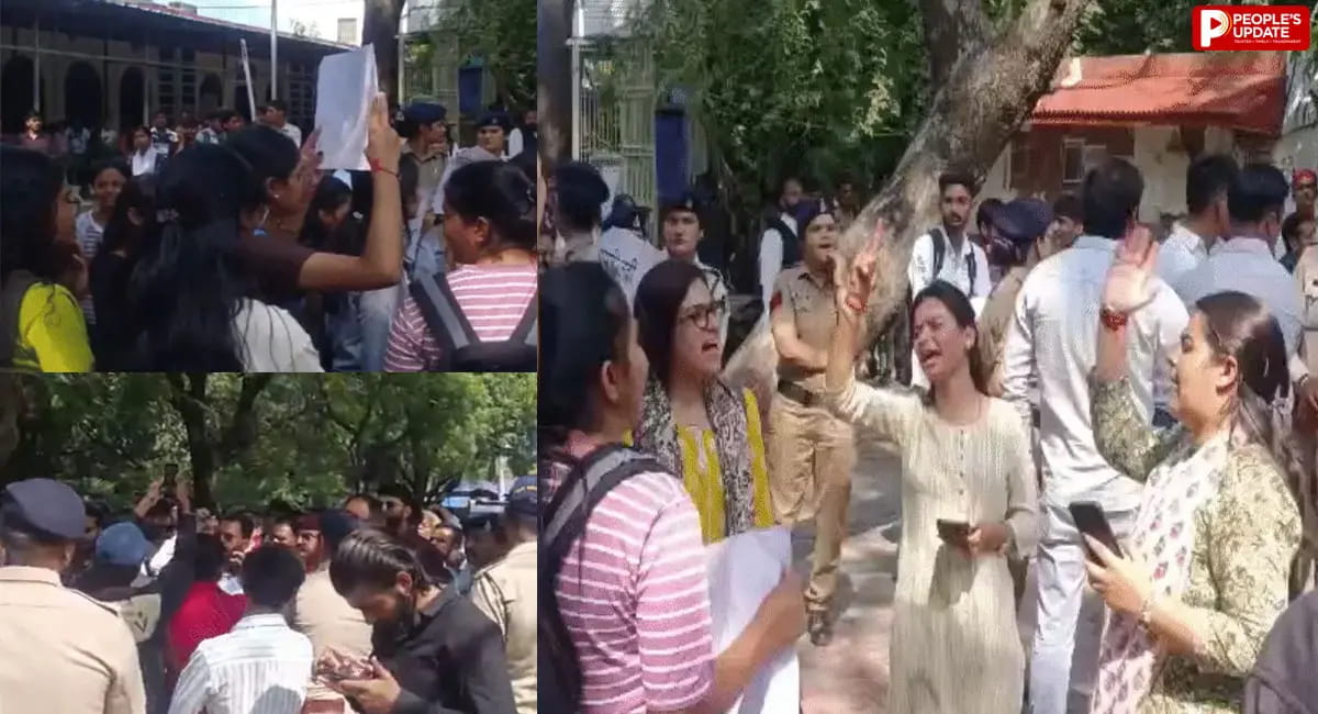 होलकर साइंस कॉलेज में फिर गरमाया माहौल: करणी सेना और ABVP कार्यकर्ता आमने-सामने, पुलिस ने संभाला मोर्चा