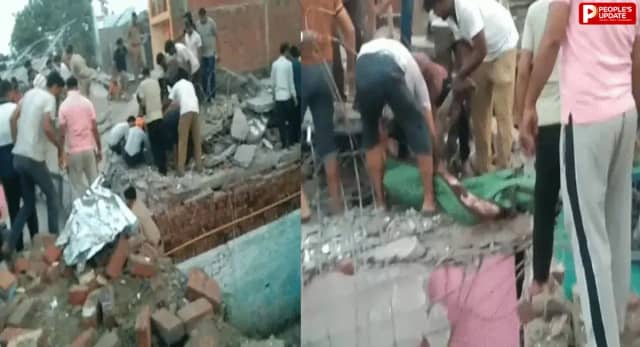 फतेहपुर में गैस सिलेंडर फटने से जोरदार धमाका, मकान का हिस्सा ढहा; मलबे में लोगों के दबे होने की सूचना
