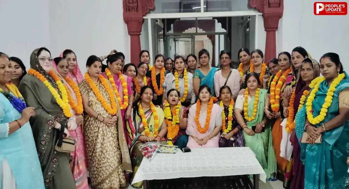 क्रांति जोशी का पहली बार गुना दौरा, भाजपा महिला मोर्चा ने किया स्वागत; संगठनात्मक बैठक में आगामी कार्यक्रमों पर चर्चा