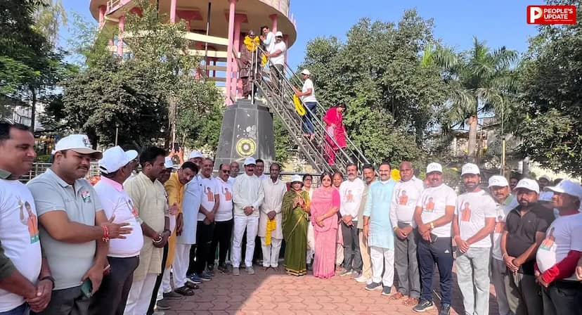 गुना में BJP ने गांधी और शास्त्री को किया नमन, प्रतिमाओं पर माल्यार्पण कर याद किए आदर्श