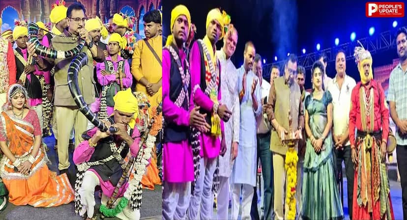 हरसूद में रानी दुर्गावती जयंती समारोह का आगाज, निमाड़ की लोककलाओं ने बांधा समां