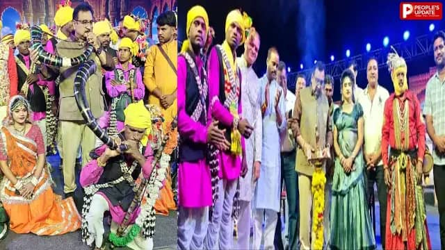 हरसूद में रानी दुर्गावती जयंती समारोह का आगाज, निमाड़ की लोककलाओं ने बांधा समां