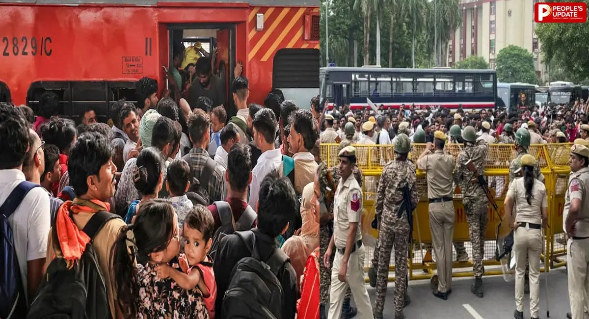 कांग्रेस के धरने का रेल यातायात पर असर! दिल्ली आने वाली कई ट्रेनें रद्द, हजारों यात्री परेशान