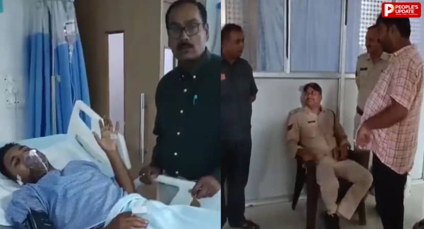 सतना में पुलिस टीम के साथ बड़ा हादसा, हाईटेंशन लाइन की चपेट में आए 2 पुलिसकर्मी
