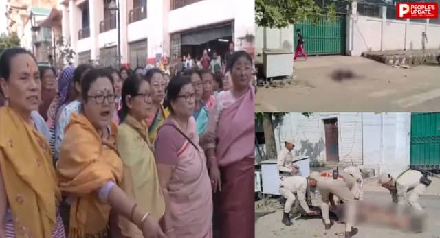 मणिपुर में फिर भड़की हिंसा, 2 लोगों की मौत; CM आवास के बाहर शव रखकर प्रदर्शन