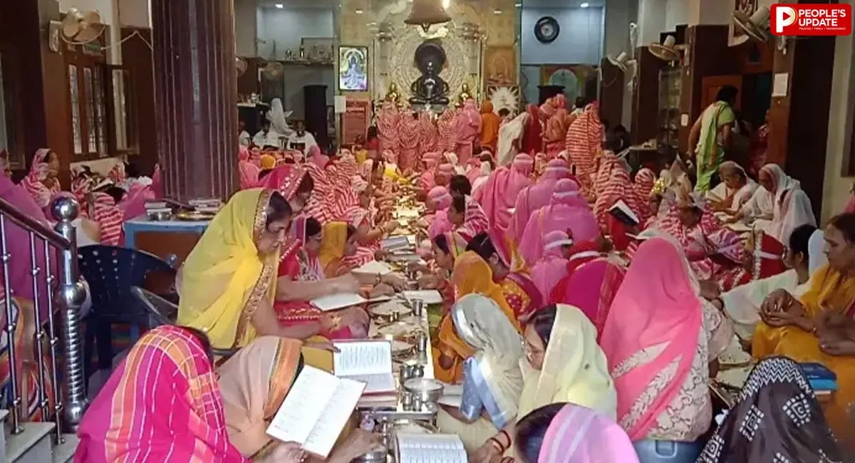 घंसौर में सिद्धचक्र महामंडल विधान और विश्व शांति महायज्ञ, भक्तिमय हुआ माहौल