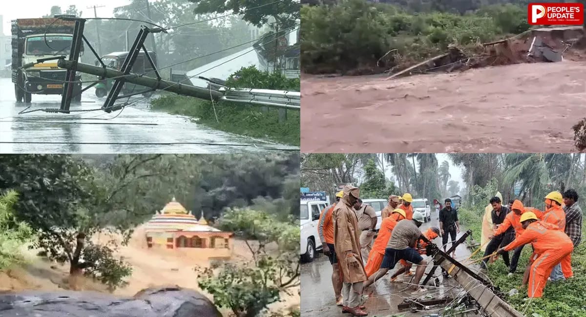 चक्रवात अर्नब का कहर: ओडिशा के 300 गांव पानी से घिरे, MP के 9 जिलों में भारी बारिश का अलर्ट