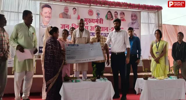 सोहागपुर में मुख्यमंत्री जनविश्वास अभियान का शिविर, हितग्राहियों को मिले स्वीकृति पत्र