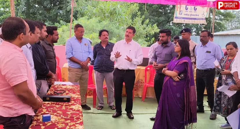 खंडवा के रोशनी गांव में जनसमस्या शिविर, 886 आवेदनों का मौके पर निराकरण