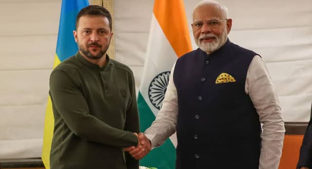 यूक्रेन के राष्ट्रपति जेलेंस्की ने पीएम मोदी से फोन पर की बात, द्विपक्षीय सहयोग और वैश्विक हालात पर हुई चर्चा