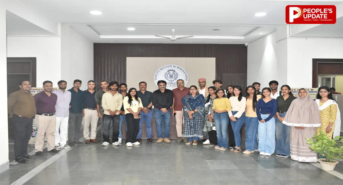 PIMS में मीडिया एक्सपर्ट्स के मार्गदर्शन और मनोरंजक प्रस्तुतियों ने जीता छात्रों का दिल, मिमिक्री आर्टिस्ट ने माहौल को बनाया खुशनुमा