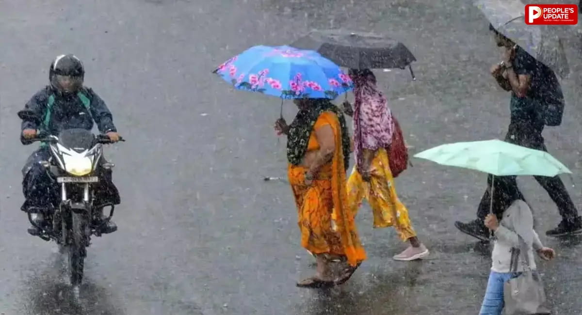मानसून ने फिर पकड़ी रफ्तार, 5 जिलों में 8 इंच तक बारिश का अलर्ट, कई गांव प्रभावित