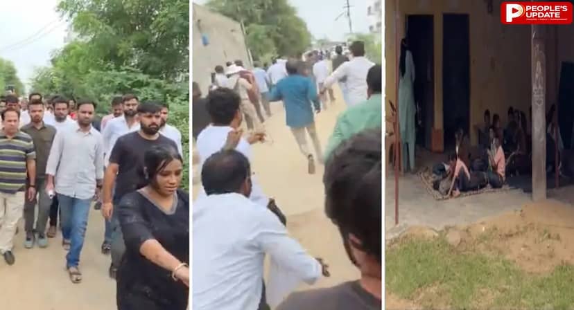 ‘स्कूल हम ठीक करवा लेंगे’, जयपुर में CJP के निरीक्षण पर ग्रामीणों का गुस्सा, आशुतोष रांका को पथराव कर भगाया