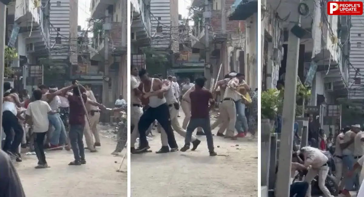 आंखों में मिर्च पाउडर डाला, ईंट-डंडों से पीटा, 3 घायल, दिल्ली में पुलिसवालों का वीडियो VIRAL