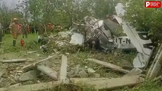 Kanpur Plane Crash: उड़ान भरते ही ट्रेनिंग विमान हादसे का शिकार, पायलट और को-पायलट की मौत