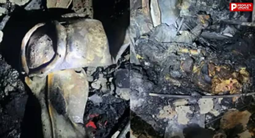 दिल्ली में आधी रात मकान में लगी भीषण आग, LPG सिलेंडर फटा, एक की मौत