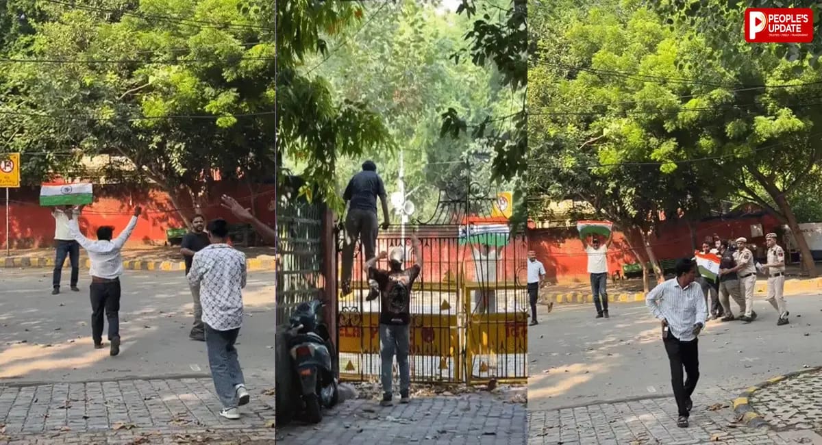 CJP का सुबह-सुबह फिर प्रदर्शन, जंतर-मंतर पर लगाए इस्तीफे के नारे, सौरव दास और आशुतोष रांका को पुलिस ने लिया हिरासत में