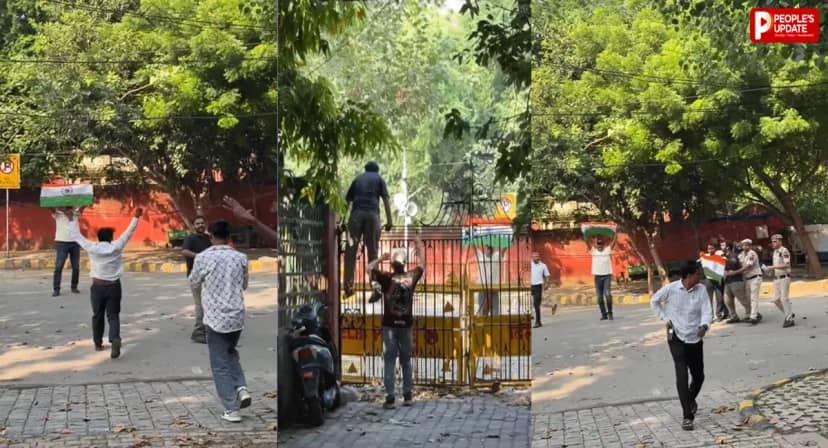 CJP का सुबह-सुबह फिर प्रदर्शन, जंतर-मंतर पर लगाए इस्तीफे के नारे, सौरव दास और आशुतोष रांका को पुलिस ने लिया हिरासत में