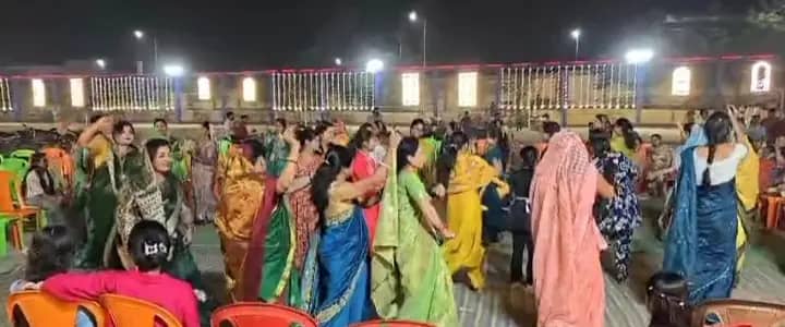घंसौर में नवरात्रि की धूम, सांस्कृतिक कार्यक्रमों और गरबा से भक्तिमय हुआ माहौल