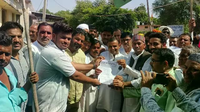गोहद में डीएपी संकट से बिजली बिल तक, कांग्रेस ने प्रशासन को घेरा