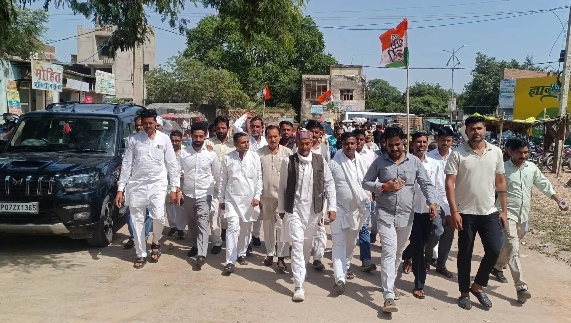 गोहद में डीएपी संकट से बिजली बिल तक, कांग्रेस ने प्रशासन को घेरा
