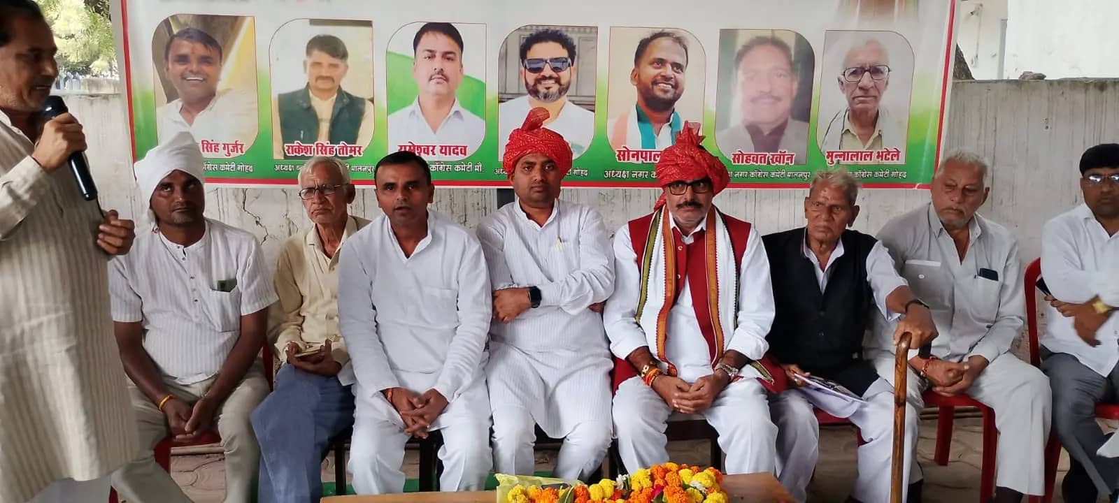दिल्ली कांग्रेस महारैली की तैयारी तेज, गोहद से 500 से अधिक कार्यकर्ताओं को ले जाने का लक्ष्य