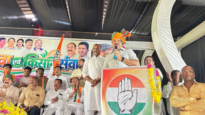 बेटमा में युवा-किसान संवाद, भाजपा से जुड़े कार्यकर्ताओं के कांग्रेस में शामिल होने का दावा