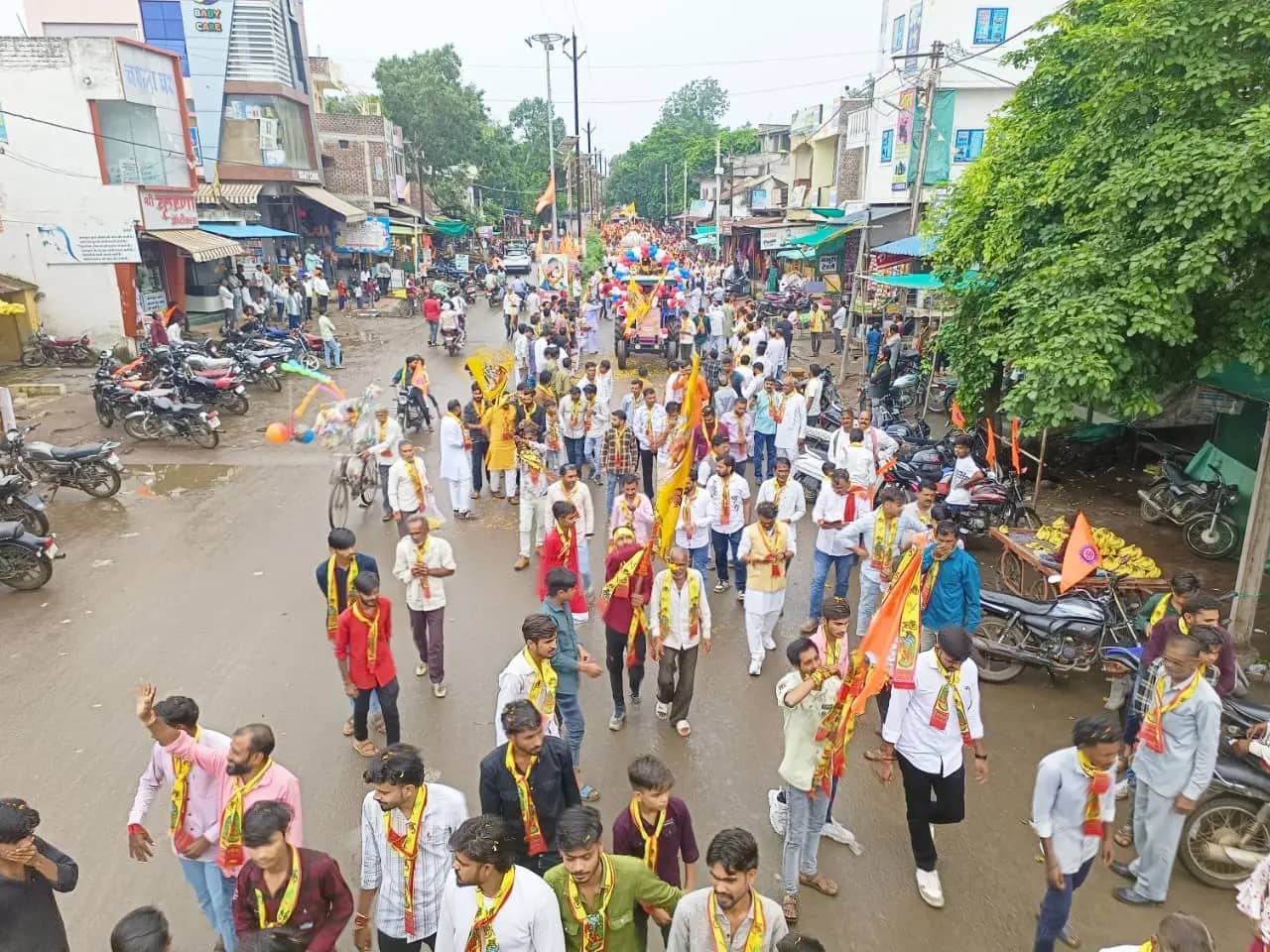 हरसूद में धूमधाम से मनाई गई श्रीकृष्ण जन्माष्टमी, यदुवंशी स्वाभिमान वाहन रैली ने खींचा ध्यान