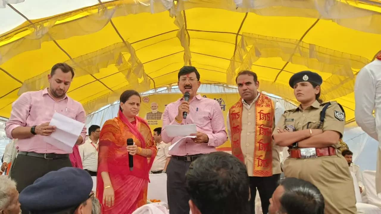 शाहपुर में जिला स्तरीय जन विश्वास शिविर, दिव्यांग को स्वरोजगार के लिए दी 10 हजार रुपए की सहायता