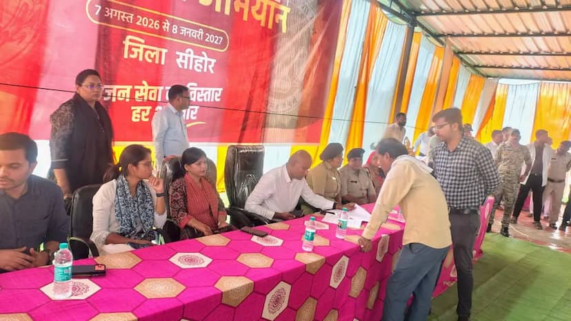 जनता के द्वार पहुंचा प्रशासन: जाजनखेड़ी-धामंदा में शिविर, कलेक्टर-एसपी ने सुनीं समस्याएं, अफसरों को दिए निर्देश