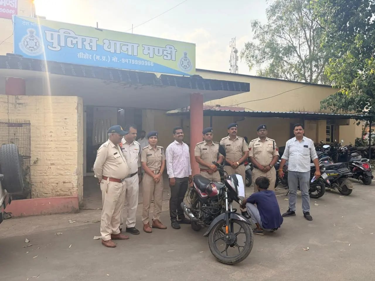 सीहोर में भैंस के सौदे में विवाद के बाद दराते से हमला कर बुजुर्ग की हत्या, मंडी पुलिस ने 12 घंटे में आरोपी को दबोचा