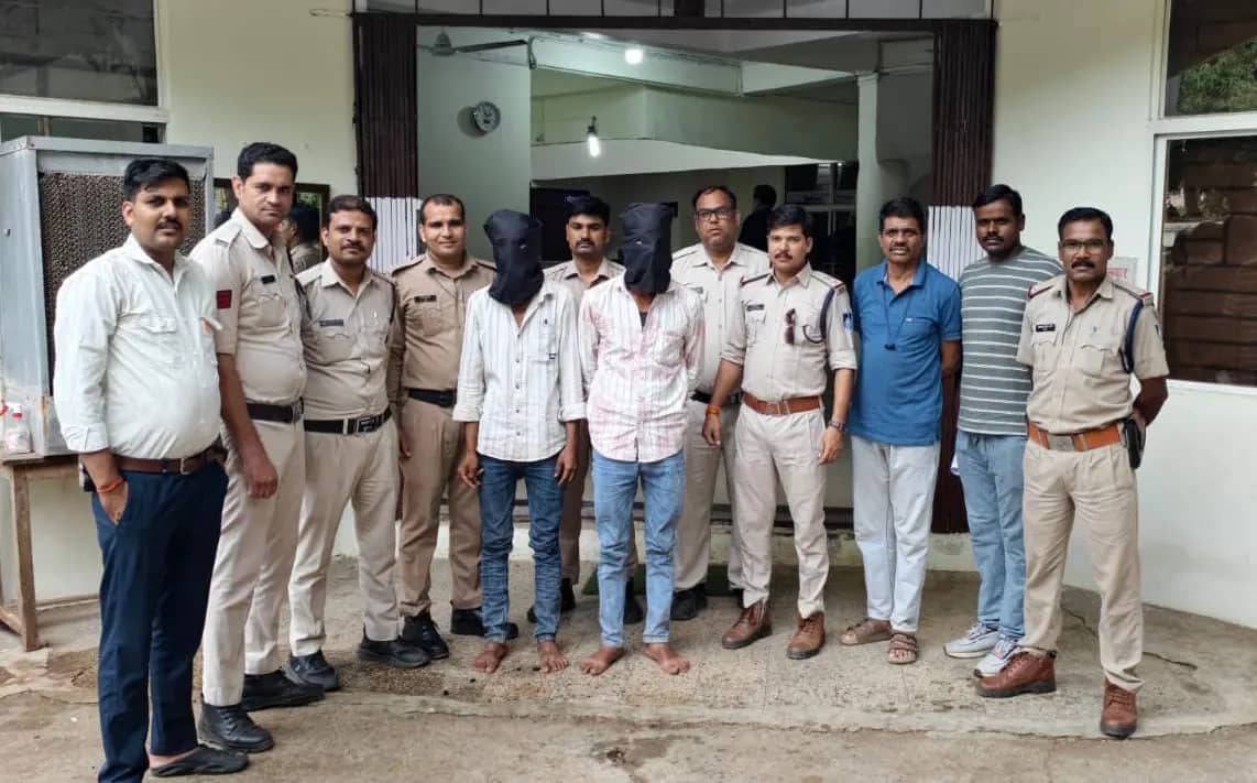 कोतवाली पुलिस ने पकड़ी 10 लाख कीमत की 80 ग्राम ब्राउन शुगर, 2 आरोपी गिरफ्तार
