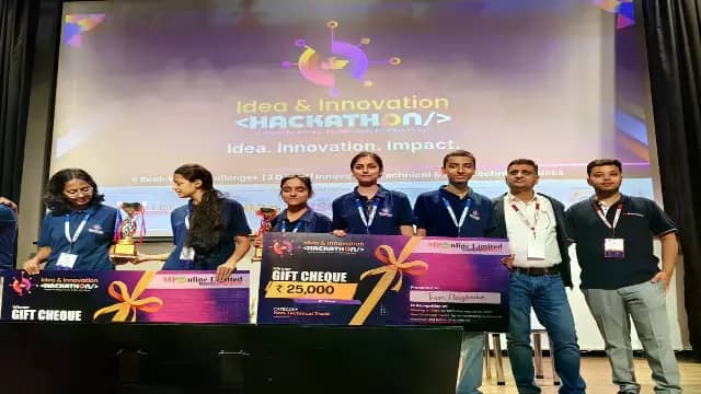 भोपाल हैकाथॉन में चांदौड़ा की यशस्वी बुंदेला ने बढ़ाया मान, 270 टीमों के बीच हासिल किया तीसरा स्थान