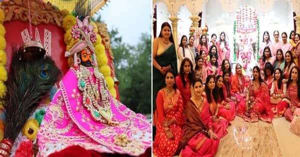 अमेरिका के फिलाडेल्फिया में भव्य सावन सम्मेलन आयोजित, श्याम बाबा की पालकी यात्रा में दिखी भारतीय संस्कृति की झलक
