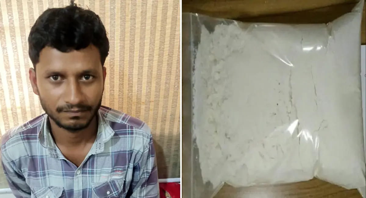 5 करोड़ का अल्प्राजोलम पावडर जब्त -बांग्लादेश तक सप्लाई का संदेह