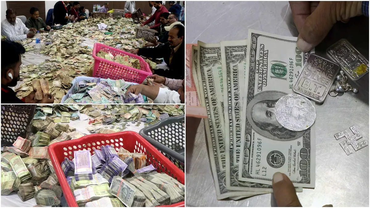 खजराना गणेश के दरबार में बरसी कृपा, सात दिन में ₹1.78 करोड़ से ज्यादा चढ़ावा
