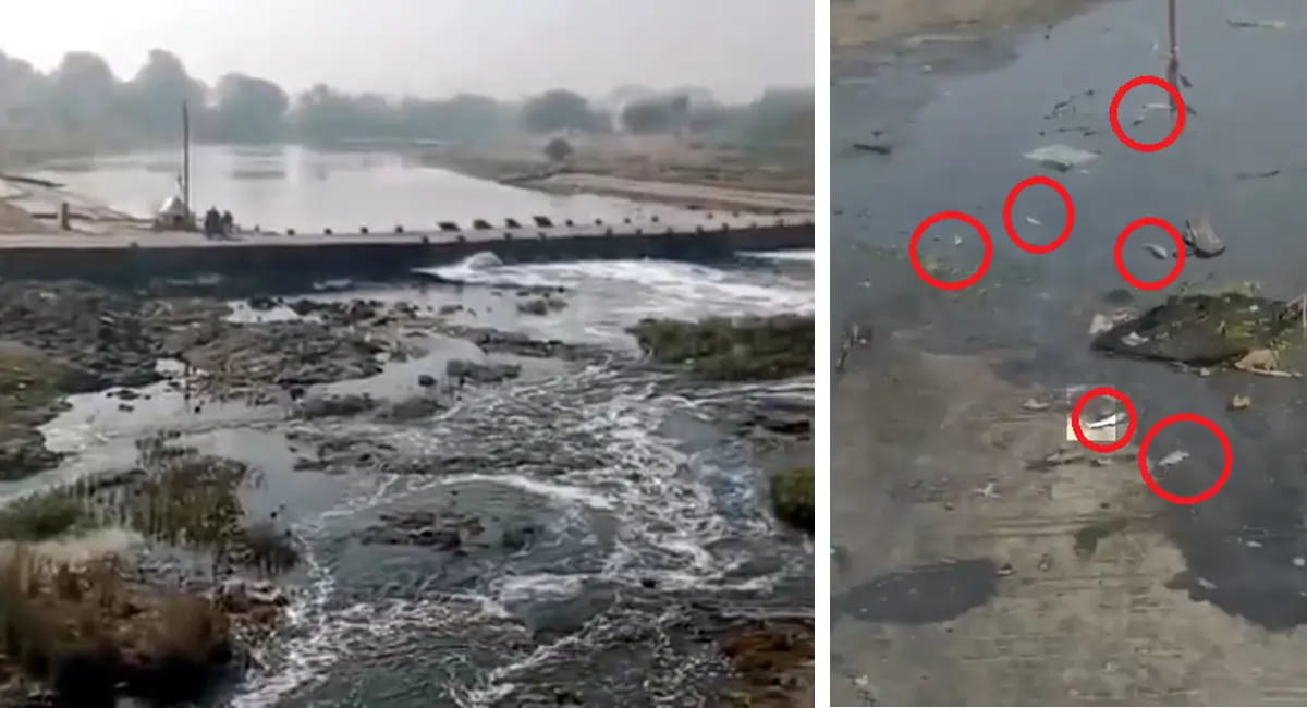 इंदौर के समीप - नदी अब जीवनदायिनी नहीं, ग्रामीणों के लिए बन रही हैं ज़हर