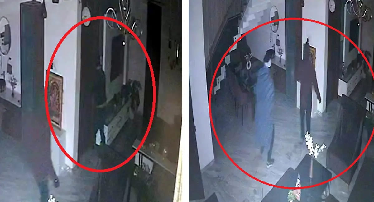 कारोबारी के बंगले पर डकैतो का धावा: कमरे से बाहर निकल जाते तो बदमाश कर देते दंपति की हत्या