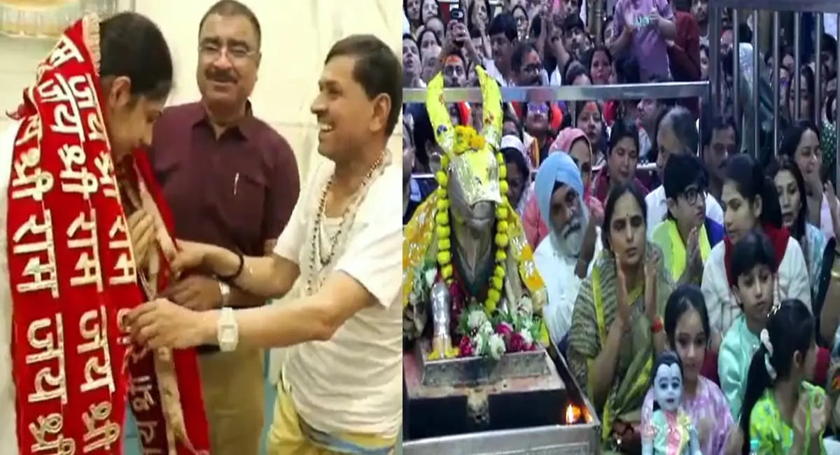 (विकेटकीपर-बल्लेबाज) कहा बाबा के आशीर्वाद से मिला मानसिक सुकून