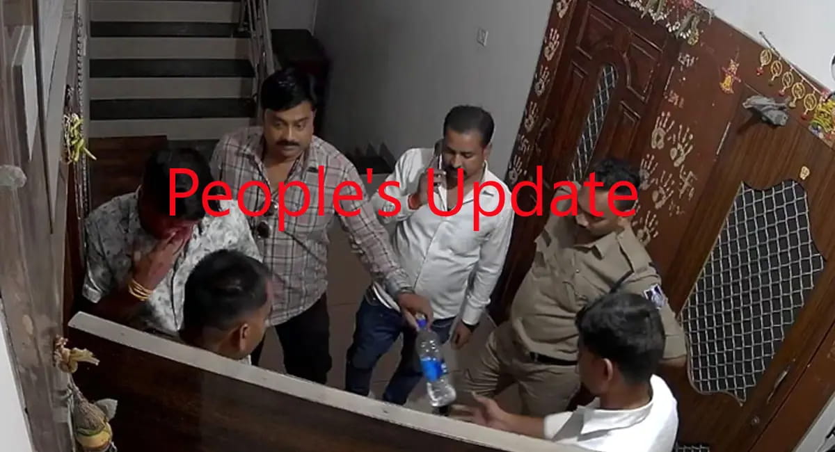 22.50 तोला सोना लूटने के आरोप में 5 पुलिसकर्मी सस्पेंड,सीसीटीवी आए सामने
