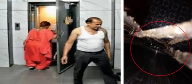 नौलखा कॉम्प्लेक्स में तीसरी मंजिल से हादसा, 3 घायल, रहवासियों में दहशत