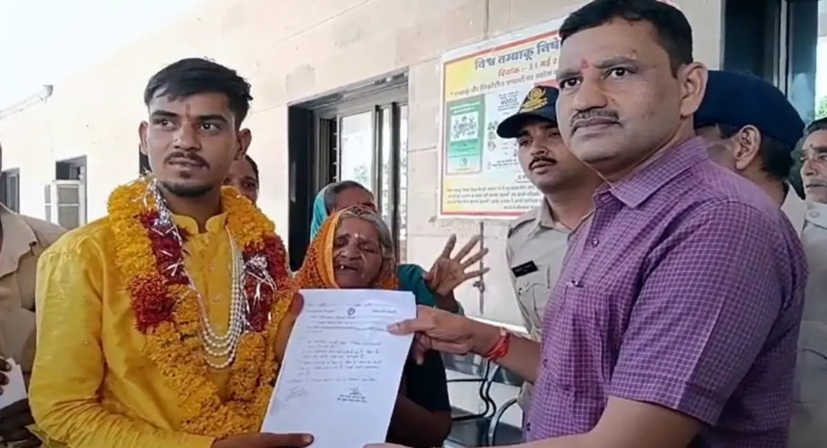 दबंग ने रोका रास्ता, बारात अटकने का संकट