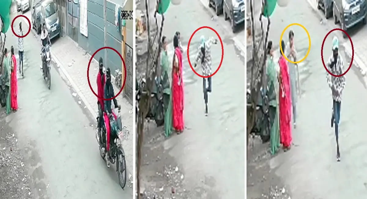 सुबह लूट तो शाम को आरोपियों की गिरफ्तारी: CCTV से पकड़े गए तीन बदमाश