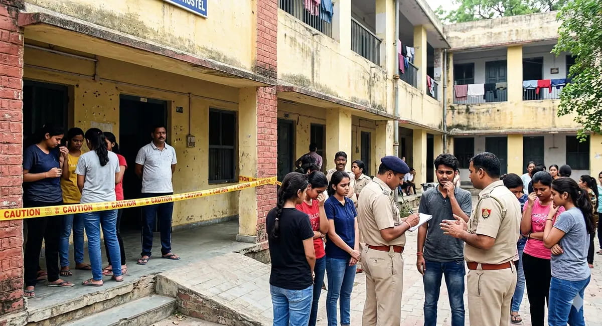 हॉस्टल में फांसी लगाकर दी जान, सुसाइड नोट से खुली परतें