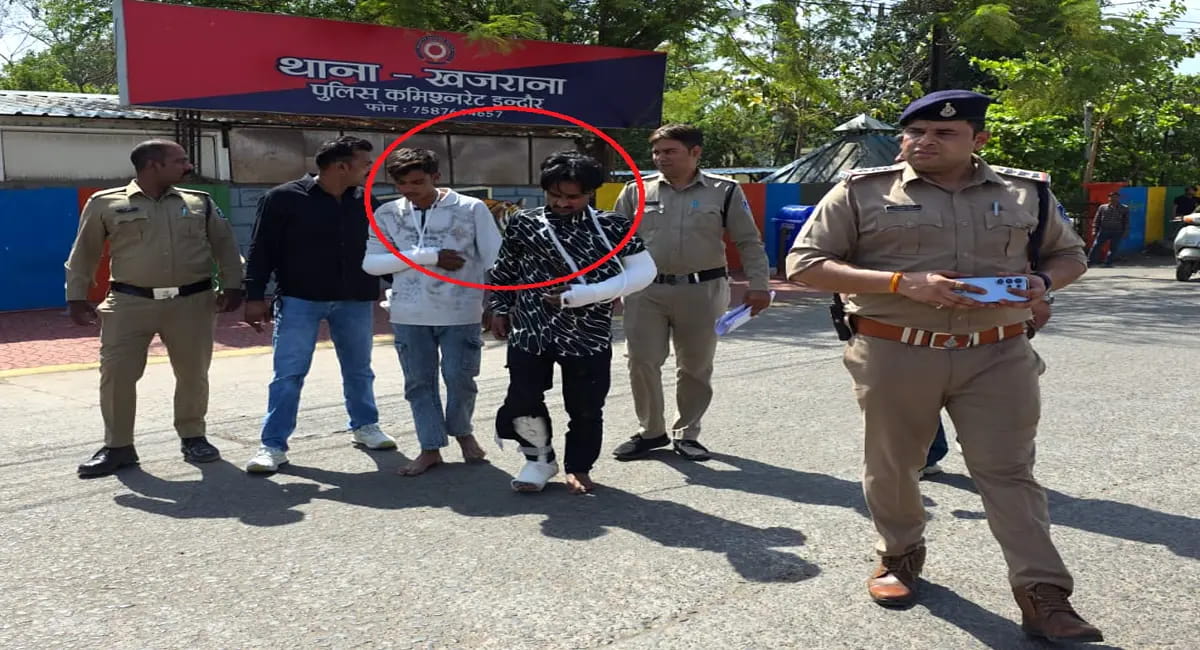 चाकूबाजी करने वाले दोनों आरोपी 24 घंटे में गिरफ्तार