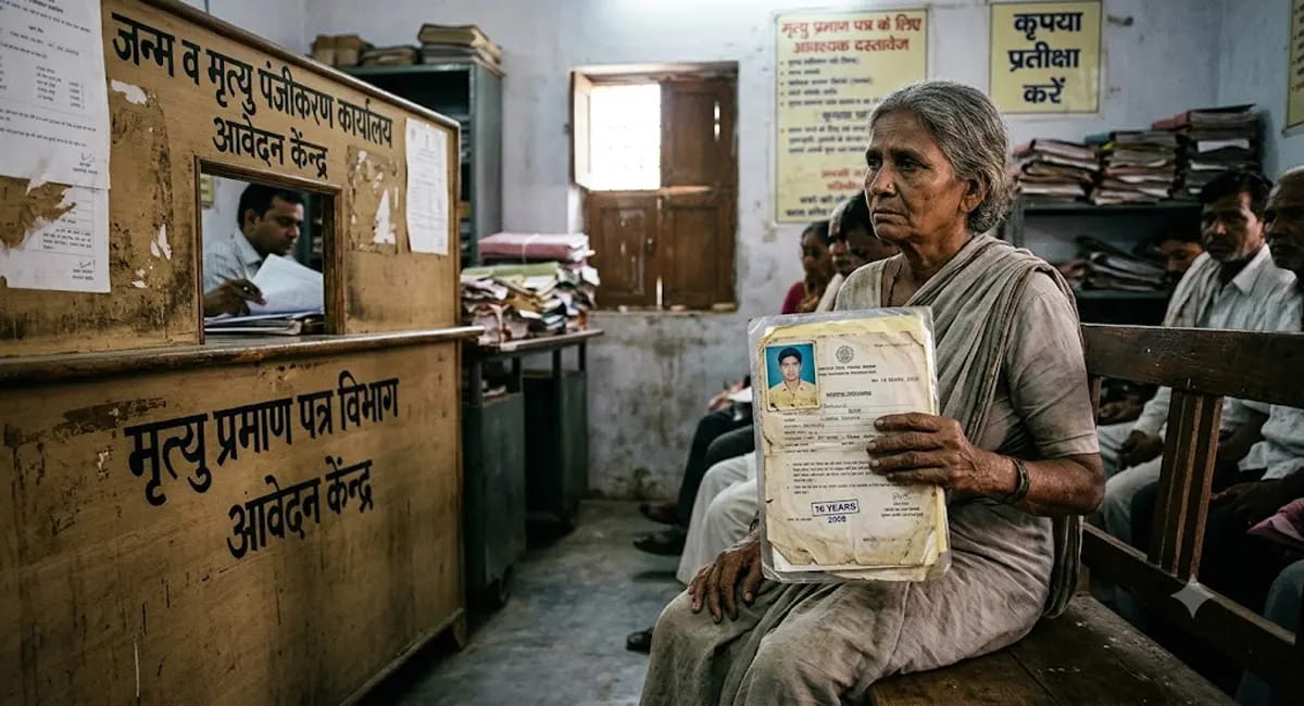 नहीं मिला मृत्यु प्रमाण पत्र