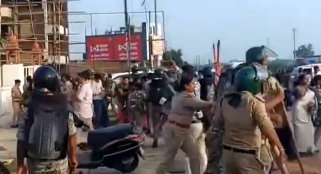 बवाल के बाद,27 भाजपा नेताओं समेत 200 अज्ञात पर एफआईआर
