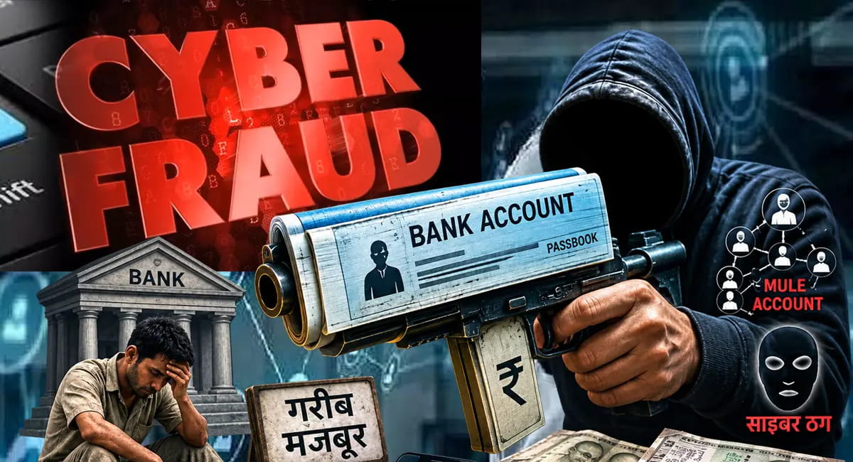 जामताड़ा का नया मॉडल! अब सिम नहीं, गरीबों के बैंक खाते बने ठगों का हथियार