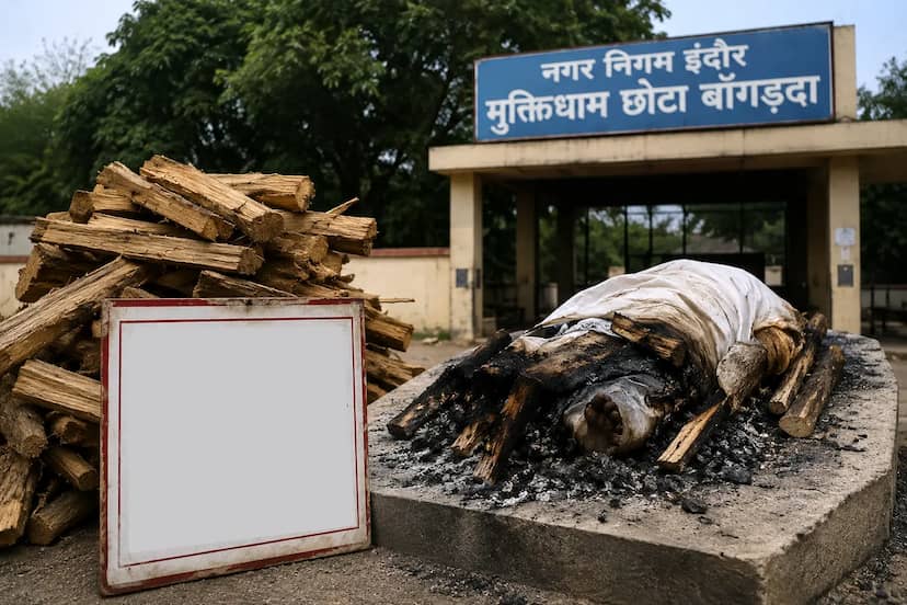 मौत के बाद भी नहीं मिली ‘मुक्ति’! रुपए लेकर चिता में कम पड़ी लकड़ियां, दूसरे दिन अधजला मिला बुजुर्ग का शव